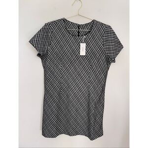 Spanx Women's ® Ponte Mini Dress In Jacquard Size XL NWT